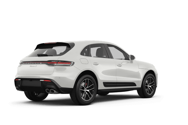 Porsche Macan  - Back view Porsche Macan  - Back view