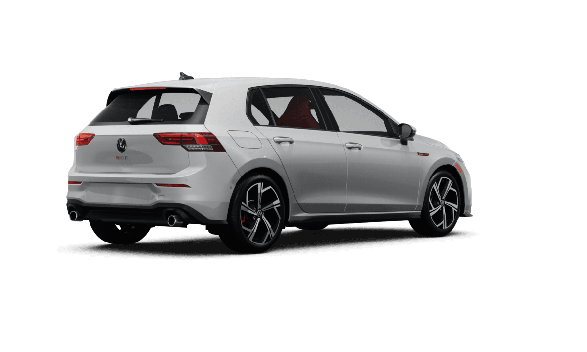 Volkswagen Golf GTI  - Back view Volkswagen Golf GTI  - Back view